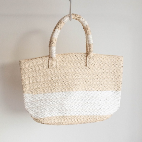 altru goods straw tote
